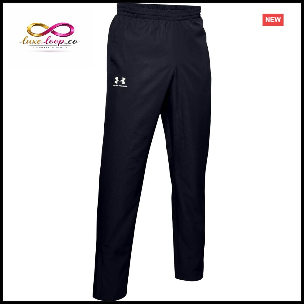 Men's Woven Workout Pants, Wind-Resistant, 31.75" Inseam, Elastic Waist